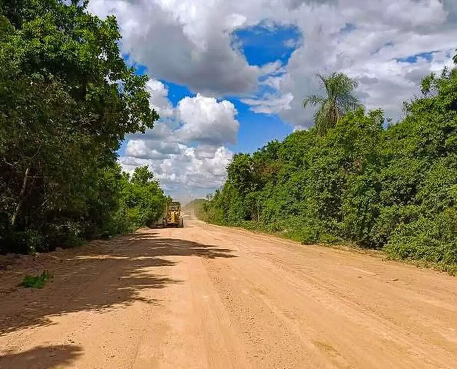 Interdição de 10 dias na BR-419 afeta tráfego e avança obras em Mato Grosso do Sul