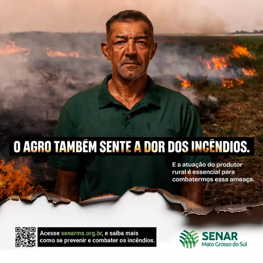 Senar/MS oferece curso gratuito para ensinar prevenção e combate às queimadas, protegendo a produção e o meio ambiente.
