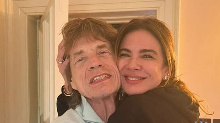 Mick Jagger e Luciana Gimenez; os dois são pais de Lucas Jagger, nascido em 1999