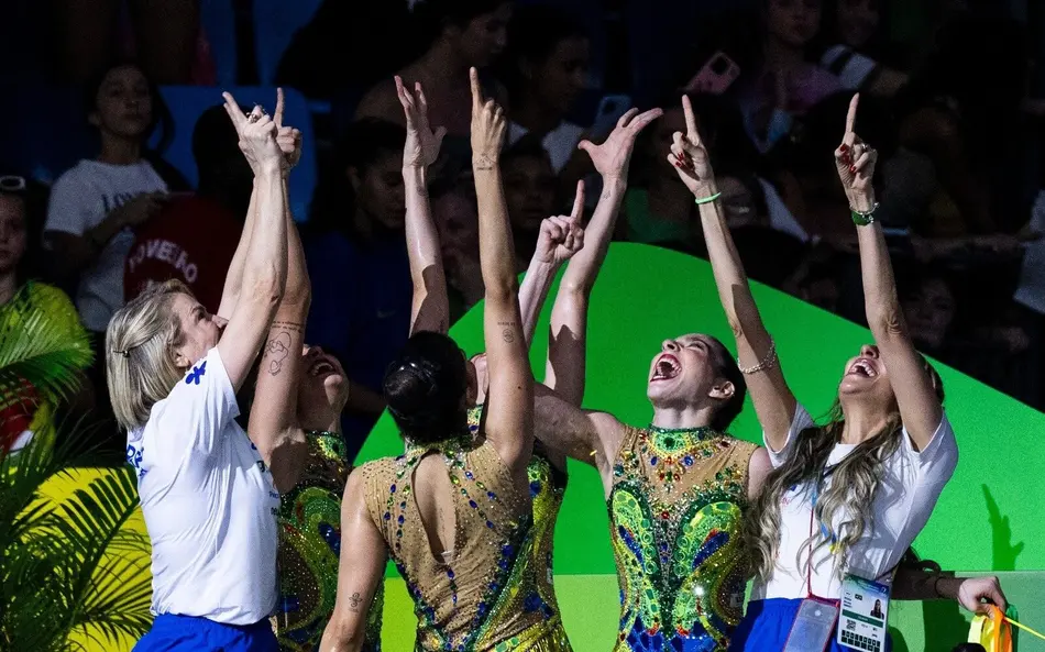 Brasileiras brilham e conquistam inédita medalha de prata no Mundial de Ginástica Rítmica