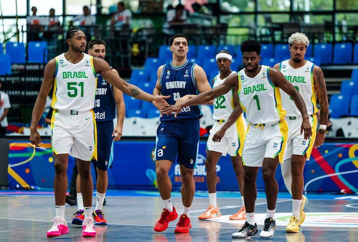 Seleção masculina de basquete tem reação espetacular contra EUA e vai à final da Americup