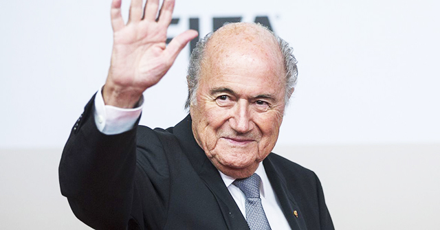 O ex-presidente da Fifa, o suíço Joseph Blatter