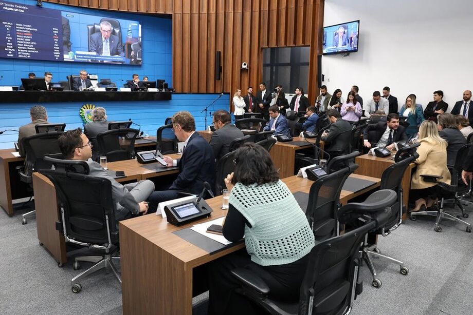 Sessões são transmitidas ao vivo pelos canais oficiais da ALEMS