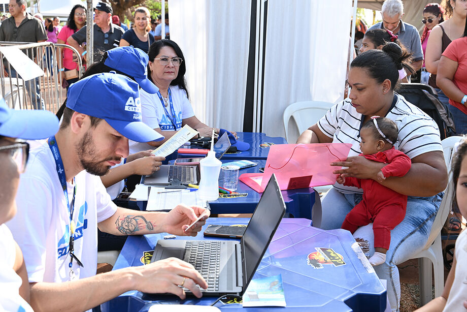 Edição do Ação Cidadania em Sidrolândia reuniu mais de 4 mil pessoas com atendimentos gratuitos em diversas áreas