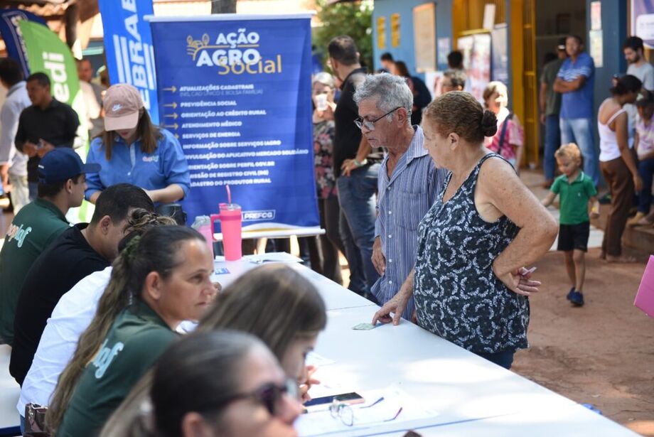 Rochedinho recebe Ação Agro Social neste sábado.