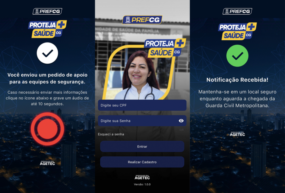 Campo Grande lança sistema de aplicativos para agilizar proteção a profissionais e mulheres em situação de risco.