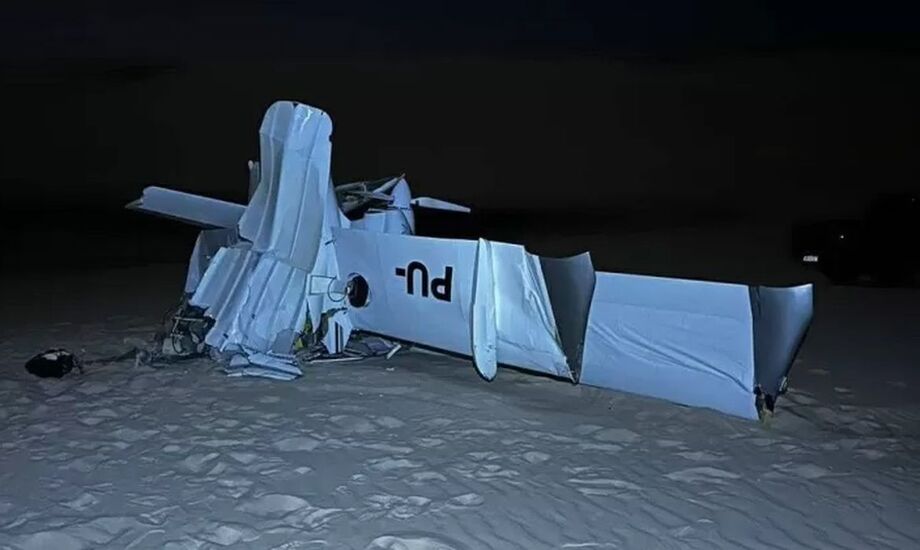 Queda de avião nos Lençóis Maranhenses deixa duas vítimas fatais
