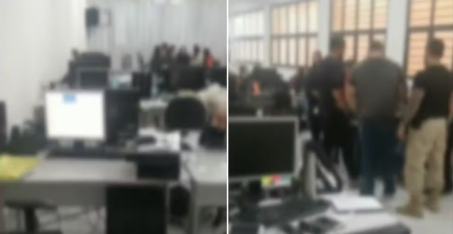Polícia desmonta central de golpes com mais de 60 pessoas em prédio comercial de Guarulhos, na Grande SP