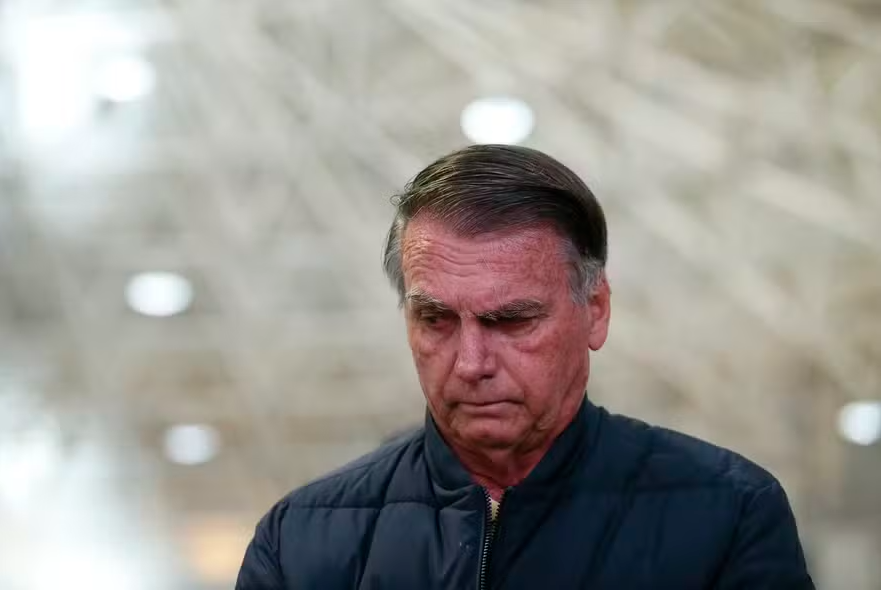 O ex-presidente Jair Bolsonaro