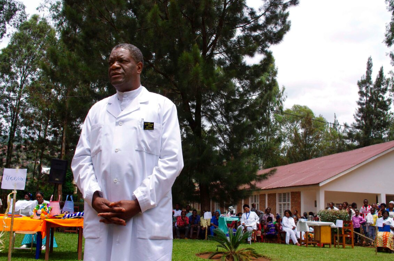 Denis Mukege, no hospital de Panzi, na cidade de Bukavu, é uma das principais vozes críticas ao governo da República Democrática do Congo