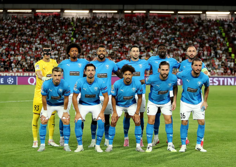 Pafos FC, do Chipre, disputará fase de liga da Champions pela primeira vez.