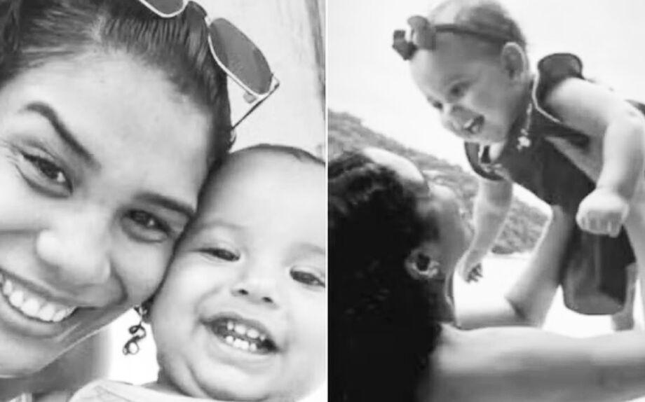 Gabrielly Simões morreu abraçando a filha de 1 ano em feminicídio cometido pelo companheiro, um sargento do Exército, em Santos.