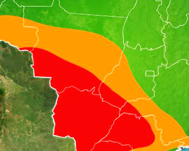 Veranico deve provocar calor intenso e tempo seco em Mato Grosso do Sul entre os dias 20 e 25 de agosto