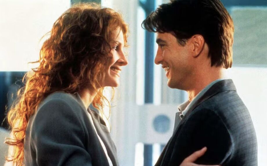 Julia Roberts e Dermot Mulroney em O Casamento do Meu Melhor Amigo (1997)