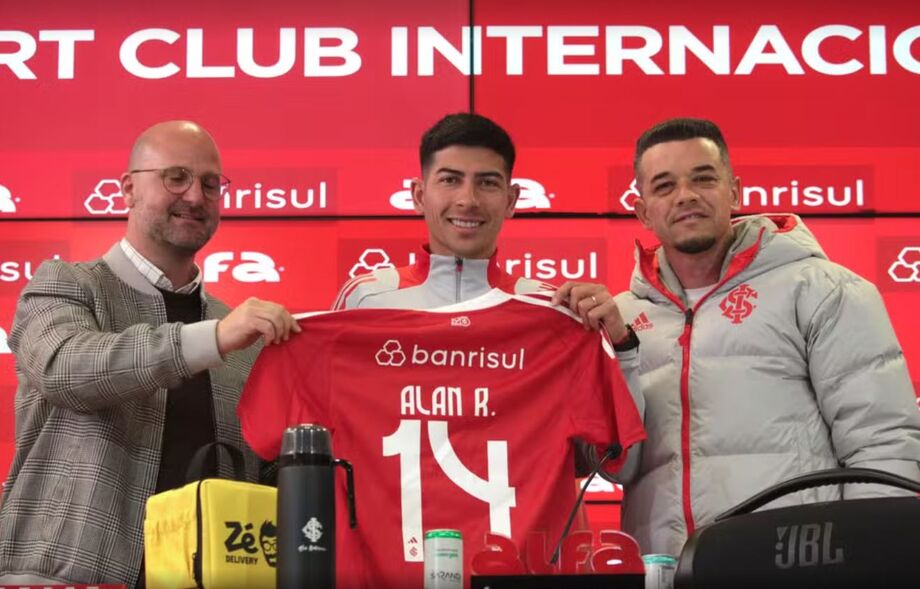 Alan Rodríguez apresentado como reforço do Inter