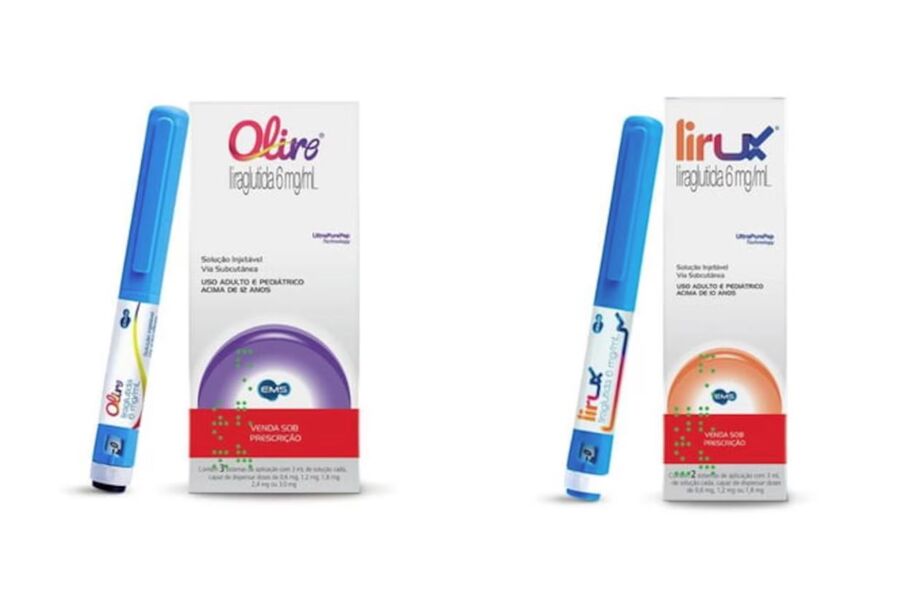 Olire e Lirux são versões nacionais de medicamentos que têm a liraglutida como princípio ativo