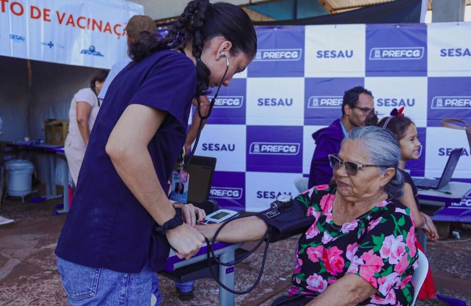 Mutirão Todos em Ação, um evento gratuito que leva diversos serviços à população da Vila Popular, celebrando os 126 anos de Campo Grande!