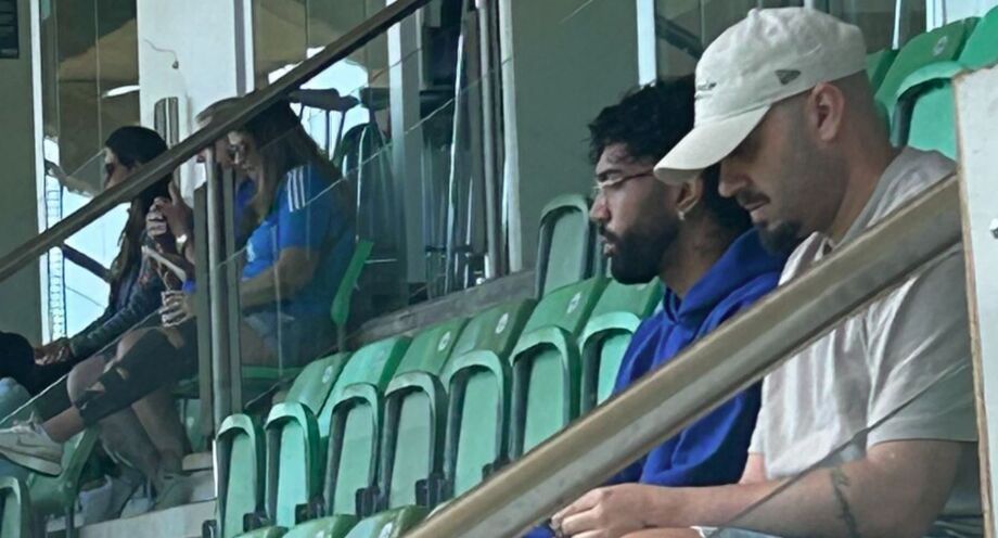 Gabigol assiste jogo do Cruzeiro Feminino neste domingo (17), no estádio Independência
