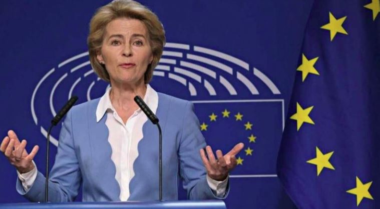 Ursula von der Leyen e Zelenski durante coletiva: União Europeia reforça apoio à integridade territorial da Ucrânia