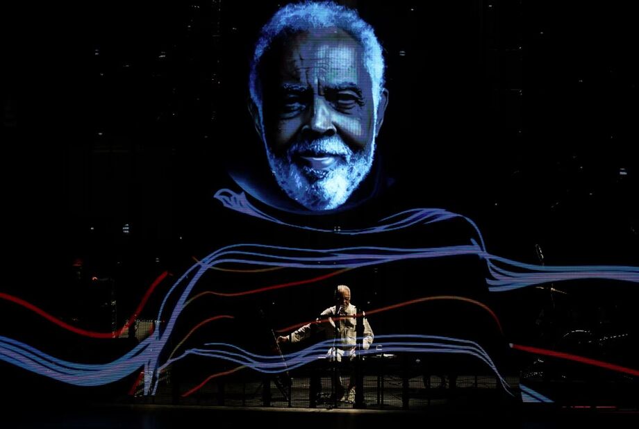 Show foi realizado no Auditório do Ibirapuera.