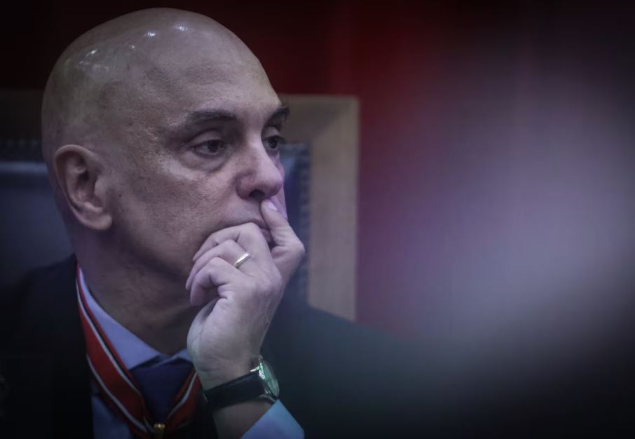 O ministro do Supremo Tribunal Federal (STF) Alexandre de Moraes em abertura da 23ª Semana Jurídica do TCE-SP