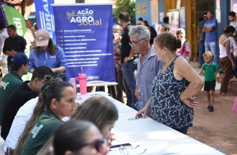 Distrito de Rochedinho recebe serviços gratuitos de saúde, cidadania e agricultura neste sábado