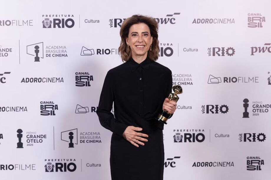 Fernanda Torres no Prêmio Grande Otelo