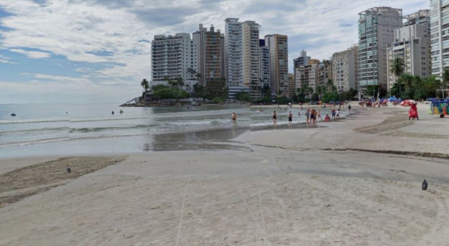 Assalto ocorreu na Praia das Asturias, em Guarujá, no litoral de São Paulo