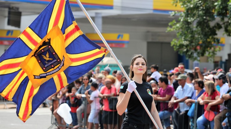 Desfile Cívico-Militar celebra os 126 anos de Campo Grande