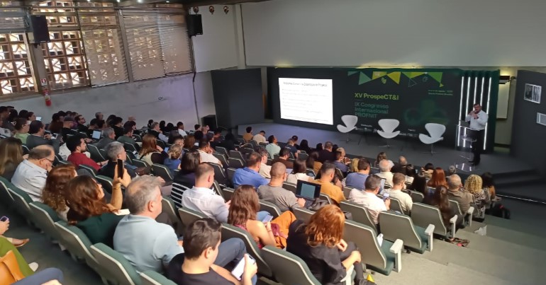 Pesquisadores do IFMS apresentaram trabalhos sobre guavira e artesanato Terena no evento nacional de inovação e propriedade intelectual, em Brasília