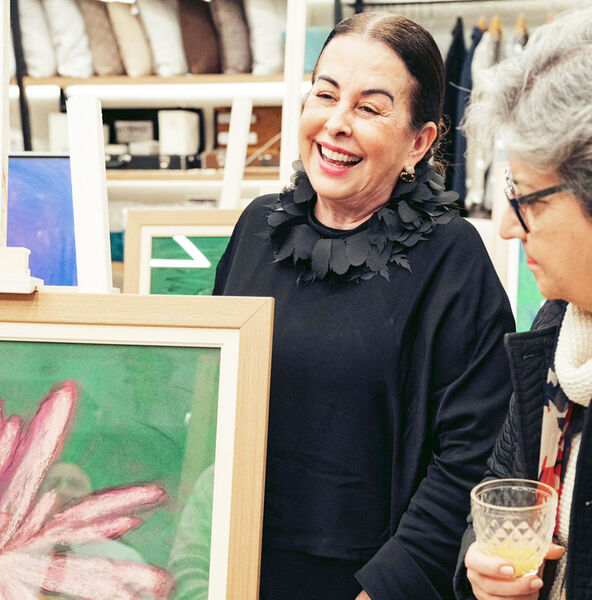 A artista sul-mato-grossense Lúcia Martins Coelho Barbosa estreia em SC com a exposição Do Pântano para a Ilha