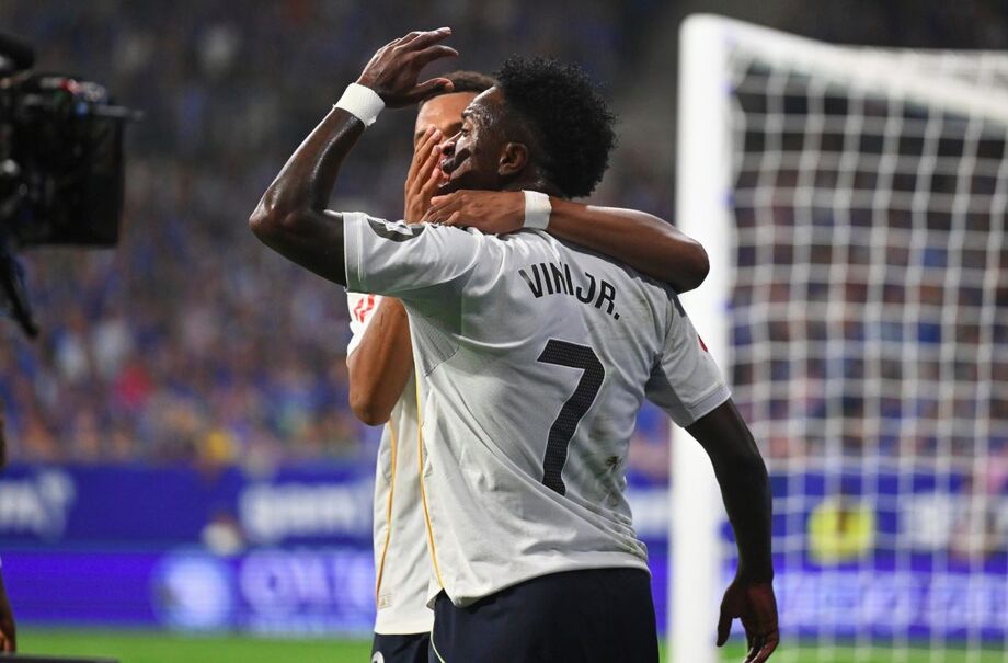 Vini Jr foi decisivo para vitória do Real Madrid sobre o Oviedo.