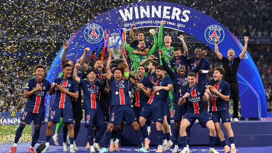 PSG é o atual campeão da Liga dos Campeões