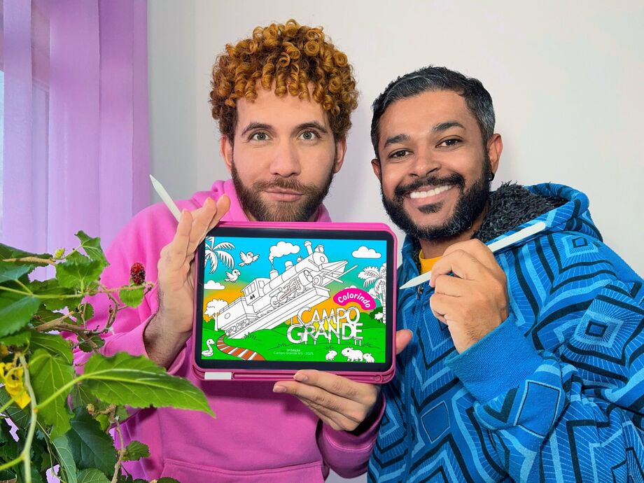 Leonn Gondin (esquerda) e Elvis Martins (direita)