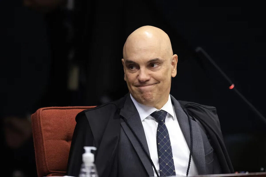 O ministro Alexandre de Moraes