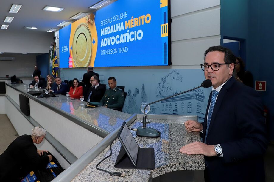 O presidente da OAB/MS, Bitto Pereira