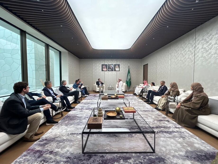 Presidente da Fiems, Sérgio Longen, comitiva de MS e representantes da ABPA durante a Expo Osaka 2025, no Japão.