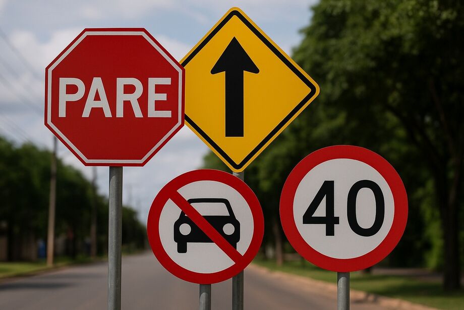 Ladário abre licitação para compra de placas de sinalização de trânsito