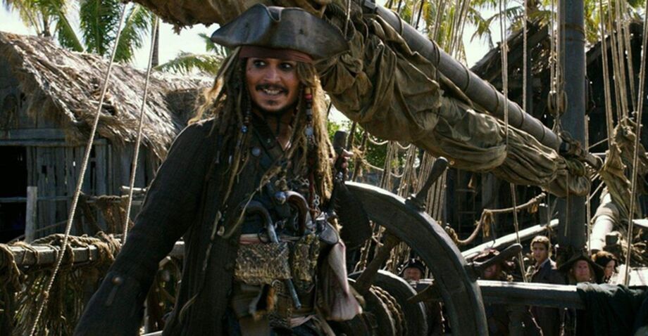 Cena do filme 'Piratas do Caribe - A Vingança de Salazar', com Johnny Depp