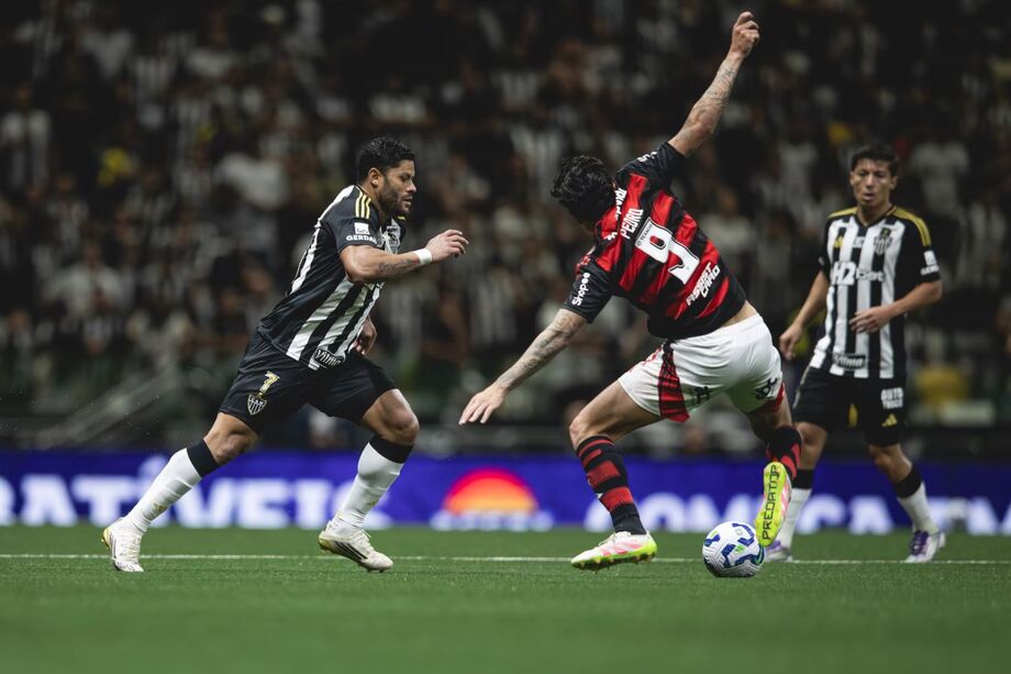 Atlético e Flamengo se enfrentaram nesta quarta-feira na Arena MRV.