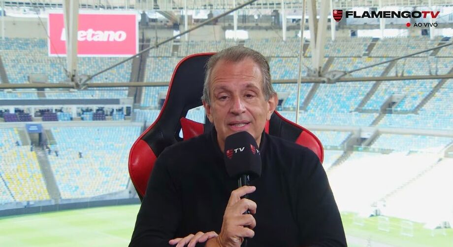 A gente quer ser o Real Madrid das Américas, diz o presidente do Flamengo, Bap