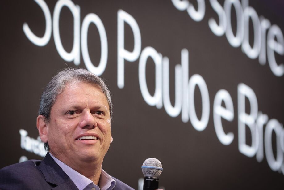 Tarcísio de Freitas, governador de São Paulo, é cotado para disputar a Presidência