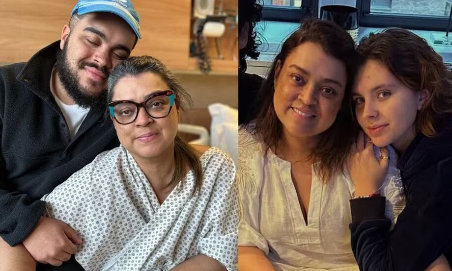 Tatuagem foi feita na lateral das mãos, no mesmo local onde Preta Gil também tinha nome da mãe
