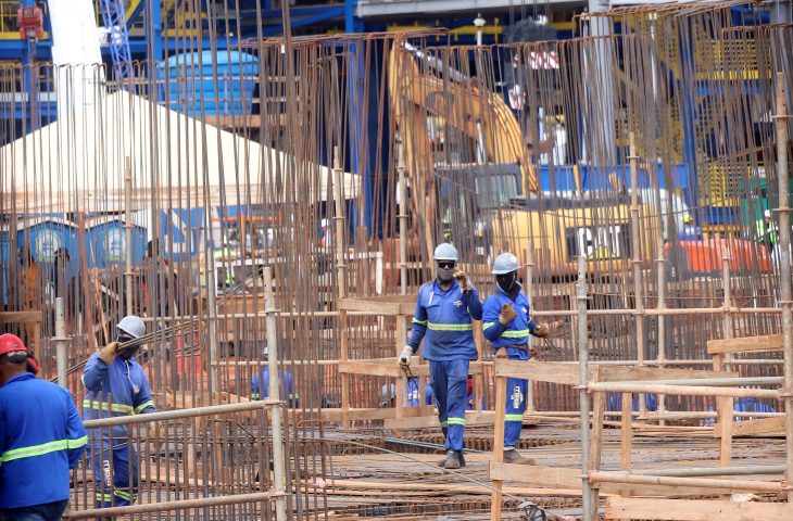Construção civil é um dos empregos que se destacaram