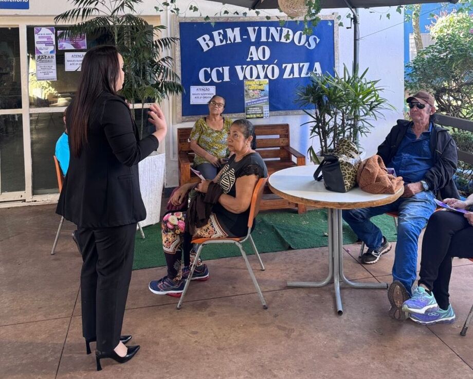 Primeira ação acontece nesta quarta-feira (6), no Centro de Convivência Vovó Ziza.