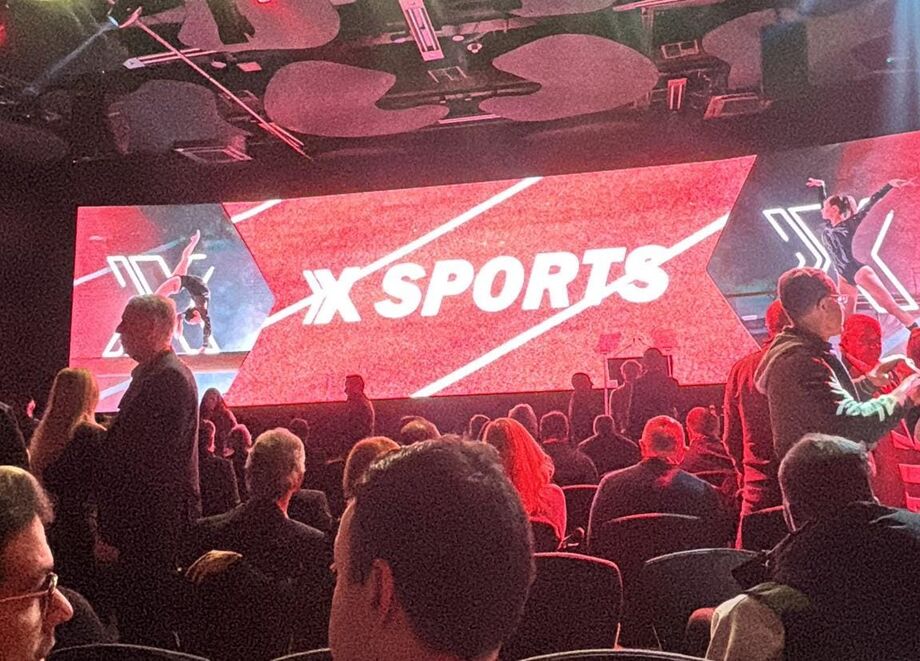 Evento de lançamento do canal X-Sports