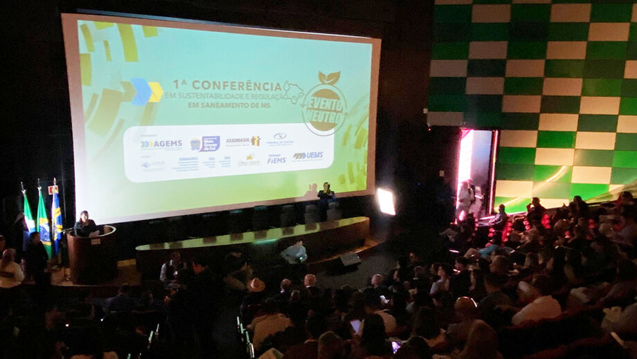 AGEMS reúne 40 prefeituras em conferência para debater saneamento e projeta universalizar esgoto até 2027.
