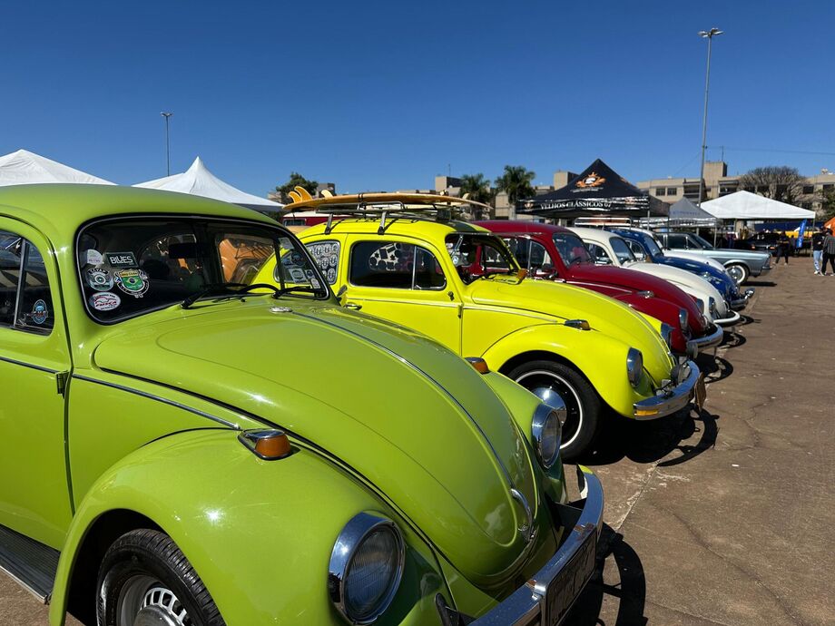 A Praça do Papa, em Campo Grande, recebe neste fim de semana a 2ª edição do Retrocar MS