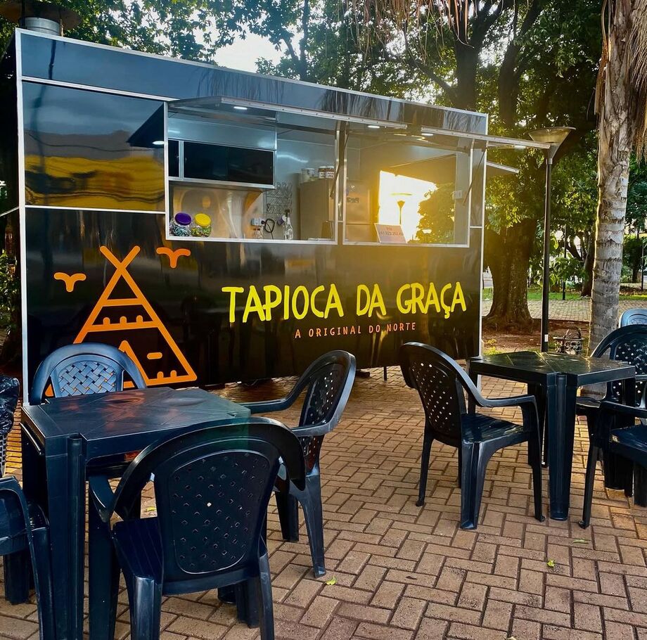Após mudança de estado, Graça mantém viva a tradição da tapioca em novo endereço.
