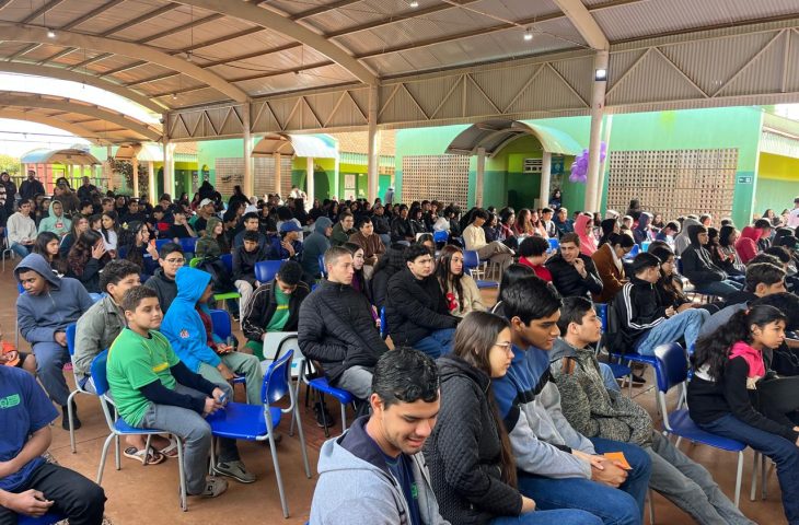 Polícia Científica leva palestra sobre violência doméstica a alunos em Dourados